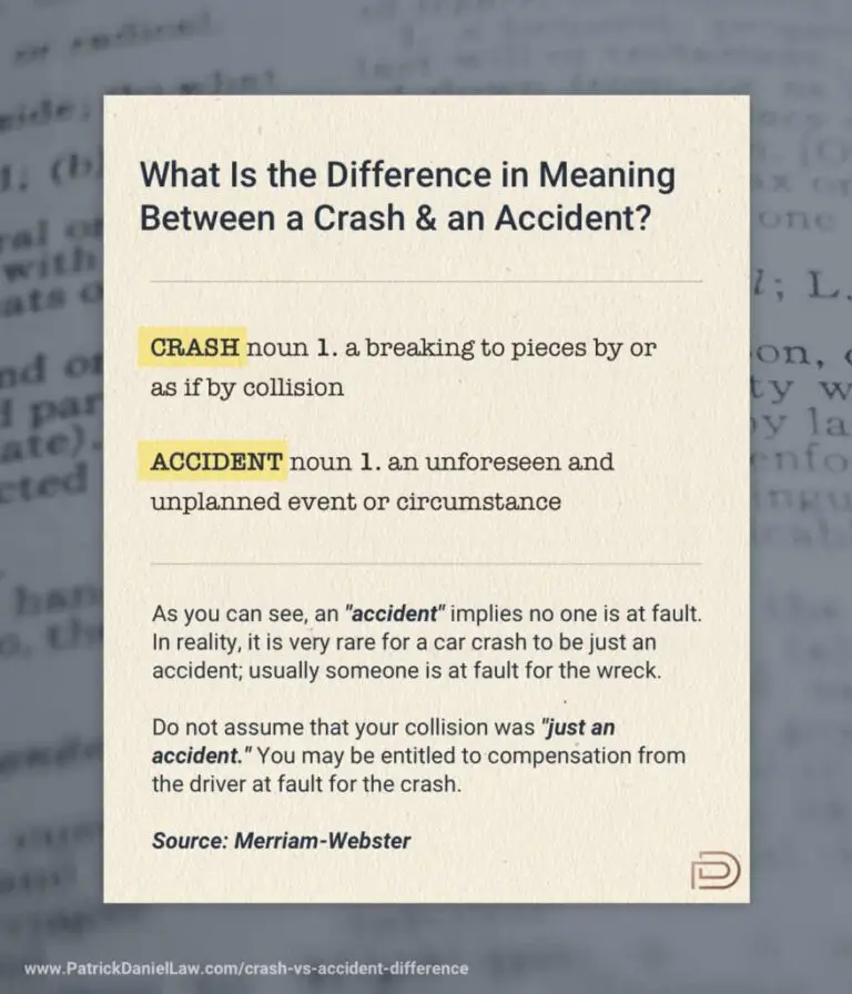 Crash vs. Accident: What’s in a Name When It Comes to Road Incidents?